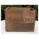 Canada Dry Wood Crate