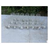 20 Libbey Drinking Glasses