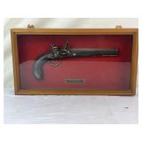 Faux French Flintlock Framed Display