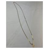 14kt Chain & Pendant 4.86g