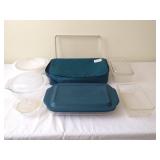 Pyrex and Fire King Casserole and Bread Pans