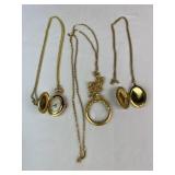 VTG Gold-Toned Necklaces