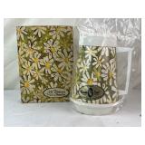 VTG 64oz Thermo-Serv Daisies Carafe Pitcher