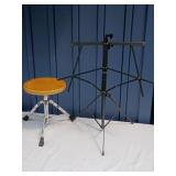 Drum Throne & Sheet Music Stand