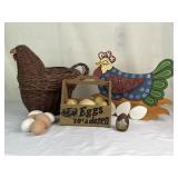 Hen & Egg Decor