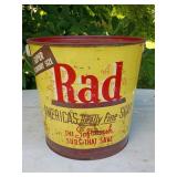 Vintage Rad Soap Pail