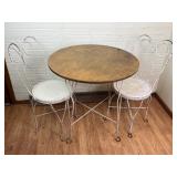 Parlor Table & Pair of Chairs