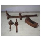 Wood Block Plane & Scribes