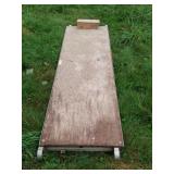 Aluminum and Wood Work Platform 6 Foot