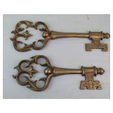 HODA MCM Cast Metal Key Wall Plaques