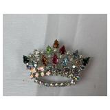 VTG B. David Crown Brooch
