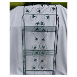 Green Ivy Metal Collapsible Metal 3-tier Shelf