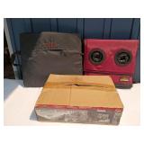Angle Iron Stove, Cooler & Cusion