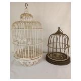 Wicker & Brass Bird Cages