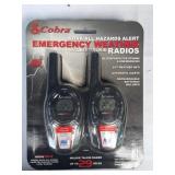 Cobra Emergency Weather, Walkie Talkie Radios NIB