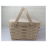Picnic Basket with Vinyl Liner