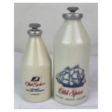 Vintage Glass Old Spice Bottles
