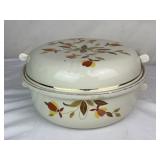 Hall Autumn Leaf Casserole Dish