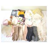 Ladies Scarfs, Hankies, Gloves