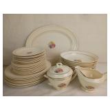 34 PC Good Housekeeping Rosalie Dinner Set