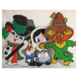 Plastic Popcorn Holiday Decorations