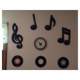 1950s Inspired Wall Decor ( Plastic)