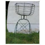 Painted Metal Plant Stand