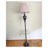 Floor Lamp Table Combo