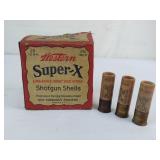 Western Super X 12 Ga Shotgun Shells 1 Shy of Full