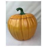 Vintage Ceramic Pumpkin Jar