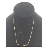 18kt Gold Necklace marked 750 2.06g