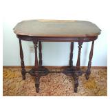 Side Table 29" x 36" x 22.5" Has Sun and Water