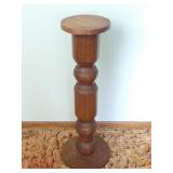 Oak Plant Stand 27" Tall