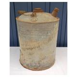 Vintage Galvanized Fuel Can