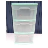 Sterilite 3 Drawer Storage Cabinets