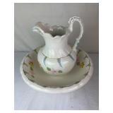 Vintage Wash Pitcher & Basin