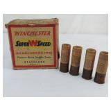 Winchester Super W Speed 12 Ga. Ammo Box 4 Shells