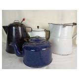 Enamelware Kettles