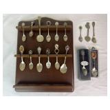 Spoon Collection & Display Shelf