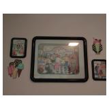 1950s Inspired Wall Decor