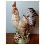 Fitz & Floyd Toulouse Ceramic Rooster 19.5" tall