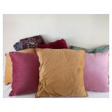 Throw Pillows & Blanket