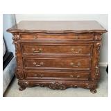 Wood Carved Chest of Drawers