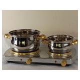 Command Performance Gold Electric Buffet Range
