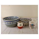 Mixing Bowls & Mugs