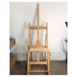 Rolling Adjustable Height Easel ( One Support is