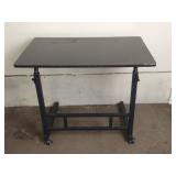 Rolling Adjustable Height Desk / Bedside Table