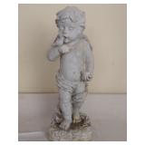 Resin Cherub Garden Statue 20" Tall
