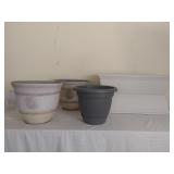 Plastic Flower Pots & Boxes