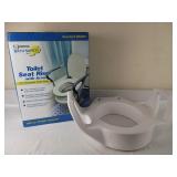 Toilet Seat Riser w/Arms &Toilet Seat w/Arms
